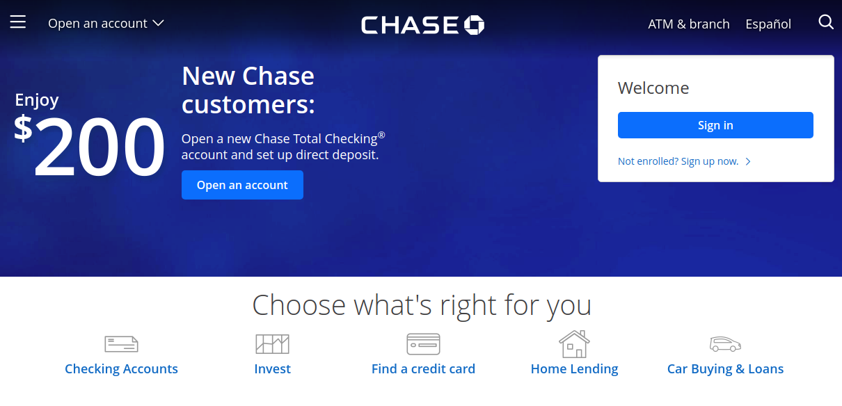 www.chase.com - How to Pay Chase Credit Card Bill