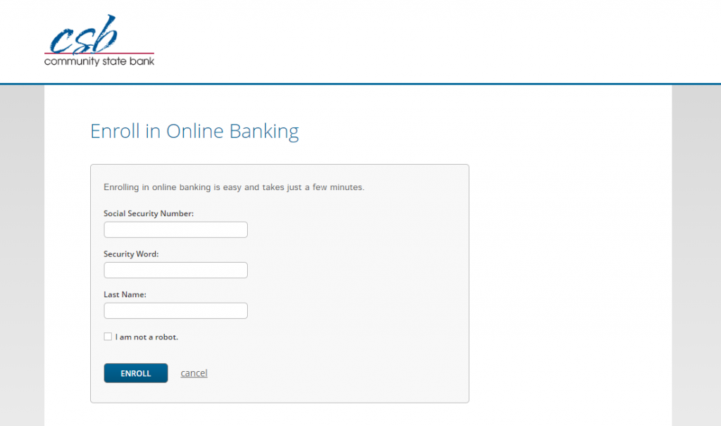 Community State Bank Online Login Guide
