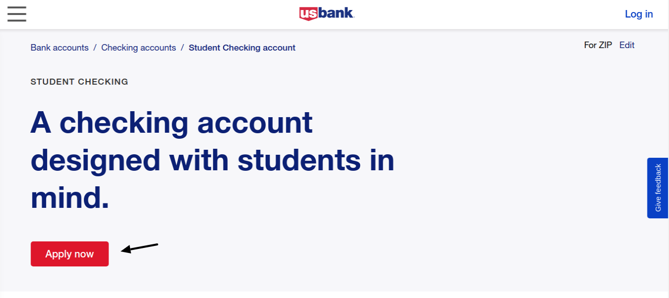 US Bank US Bank Student Banking Apply